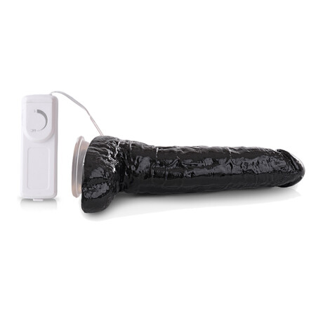 Vibrador Realístico Brad Stone Con Ventosa Negro