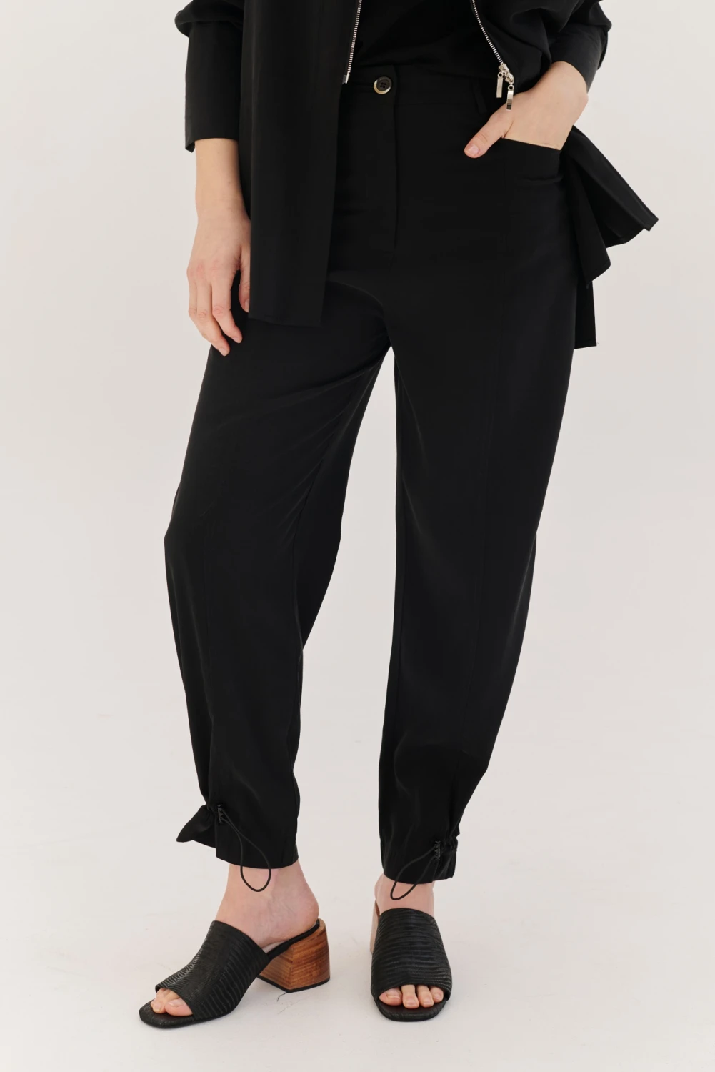 PANTALON ZIP negro 4