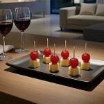 6 Quesitos con Cereza 6 Quesitos con Cereza