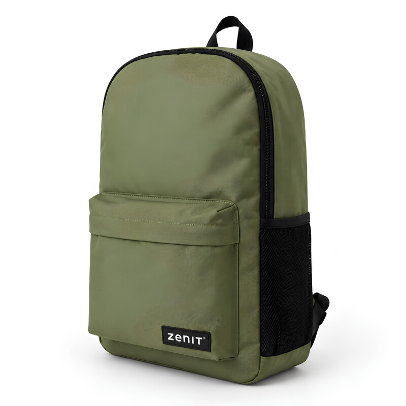 Mochila Zenit Escolar Verde Militar