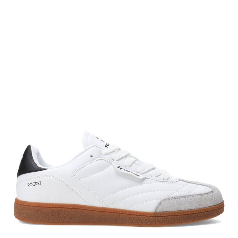 Championes de Hombre Topper Rocket Urbano Blanco - Gris - Negro