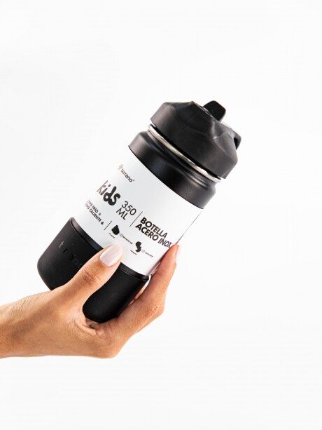 Botella Térmica Kids Negro