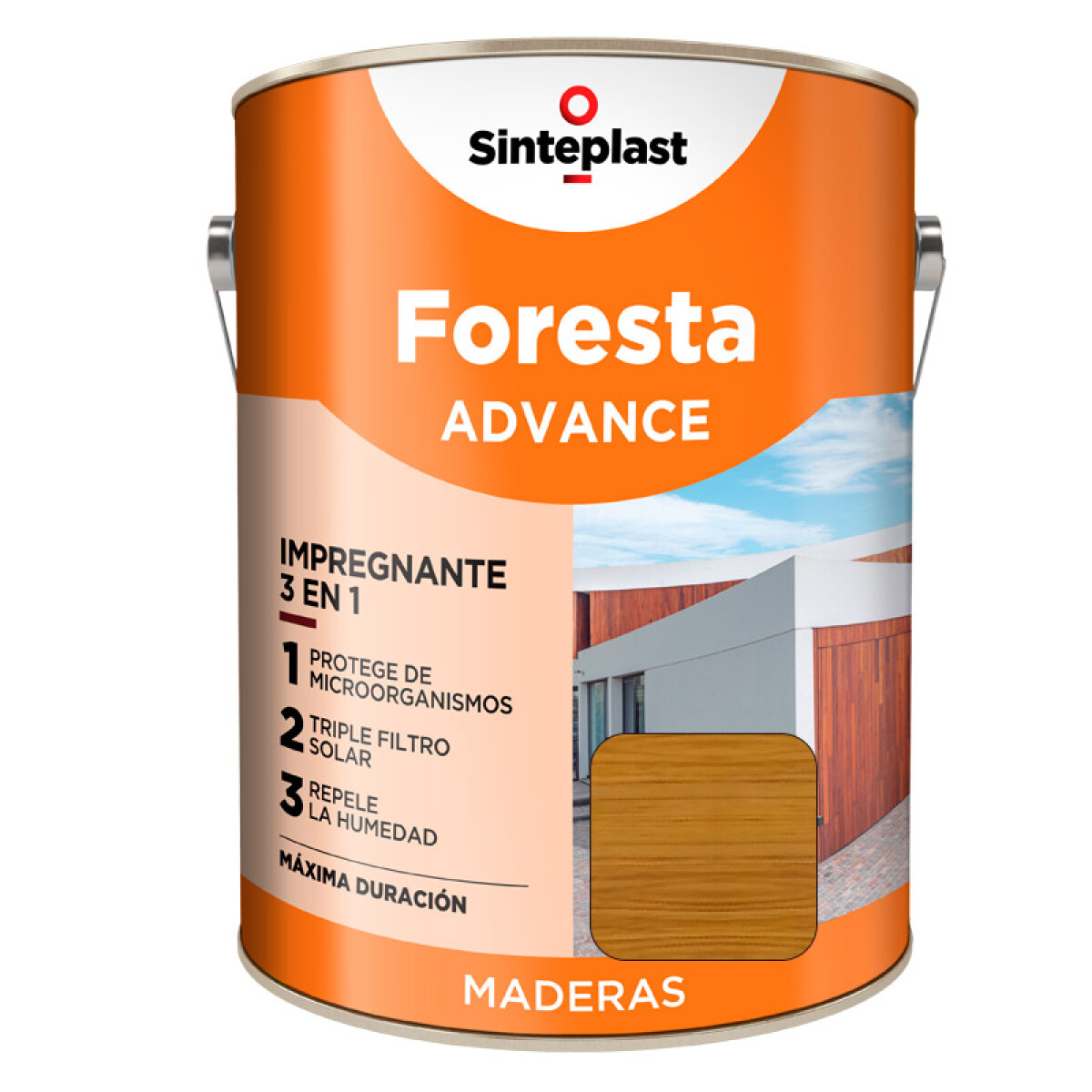 Foresta Advance Impregnante -3en1- Brillante - Natural 