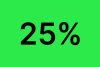 25%