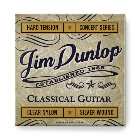 JIM DUNLOP CONCERT SE-HARD TENSION Encordado clasica JIM DUNLOP CONCERT SE-HARD TENSION Encordado clasica