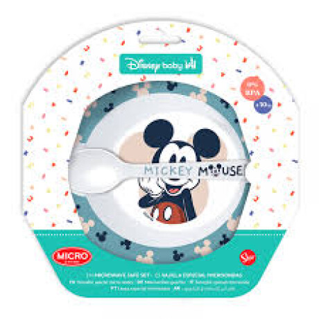 Bowl + Cuchara Mickey