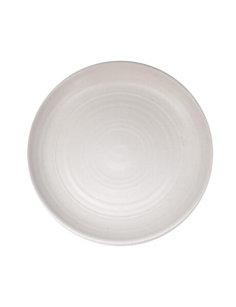 PLATO DE POSTRE 18CM TEXTURADO BLANCO PLATO DE POSTRE 18CM TEXTURADO BLANCO