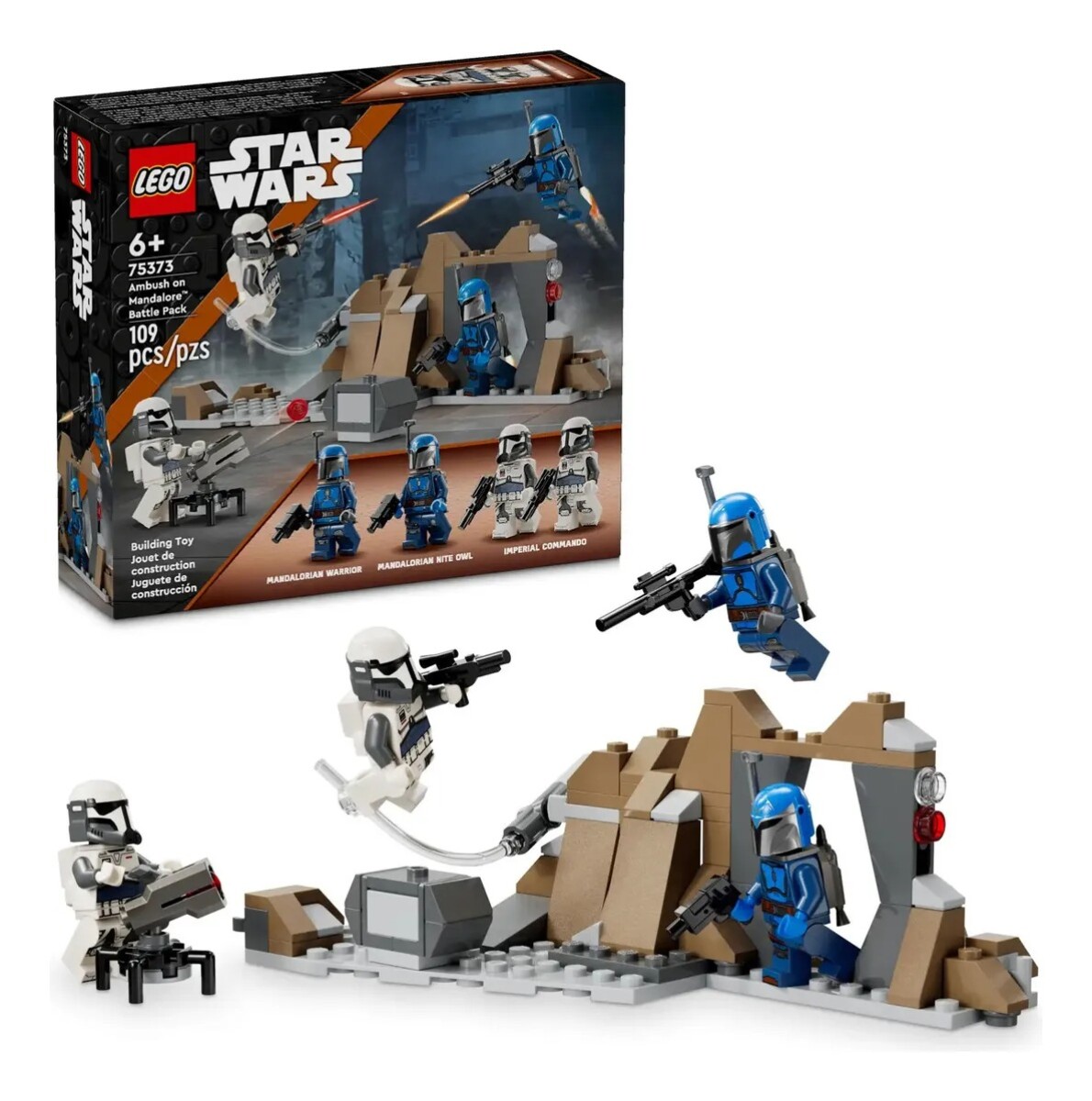 LEGO® Star Wars: The Mandalorian – Ambush on Mandalore Battle Pack (75373) 