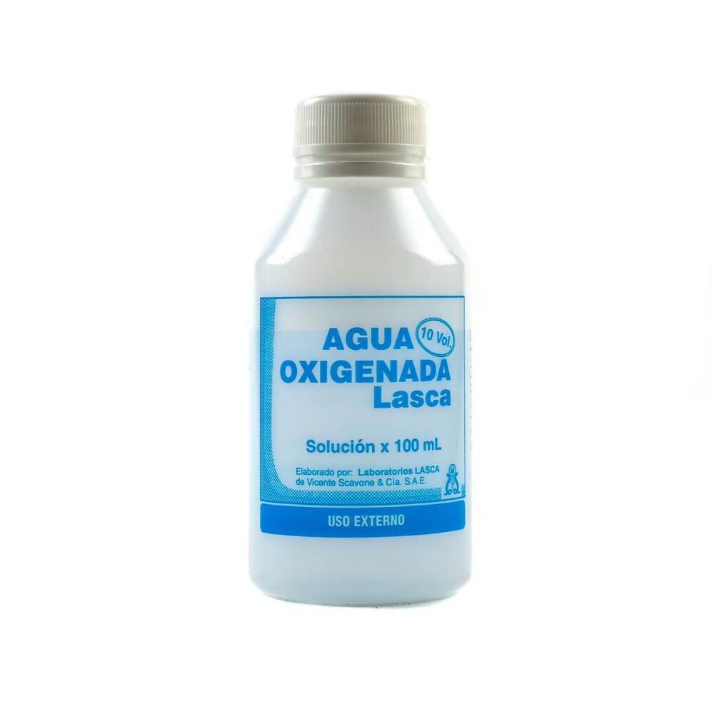 AGUA OXIGENADA 10 VOL.(LASCA) FR. X 100 única