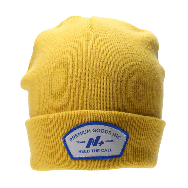 Gorro N+ Parche LUCAS Amarillo