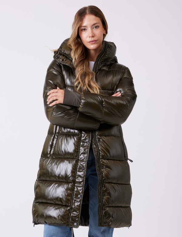 Campera Abrigo Larga OLIVA