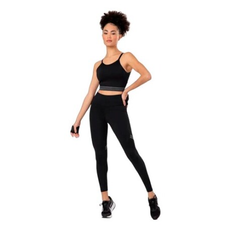 Calza legging deportiva para dama Graphene Negra y Gris Calza legging deportiva para dama Graphene Negra y Gris