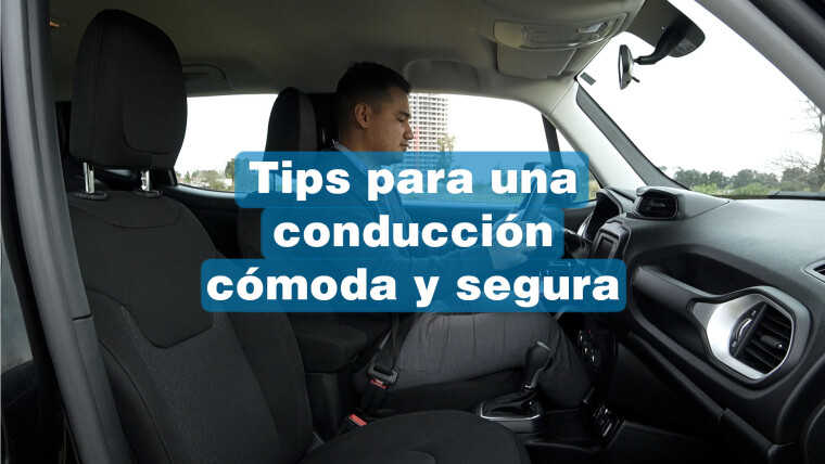 Tip para una conducción cómoda y segura