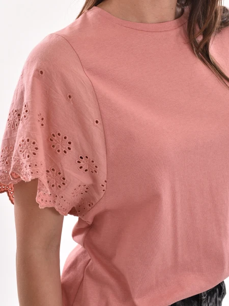 REMERA BUTTERFLY DURAZNO