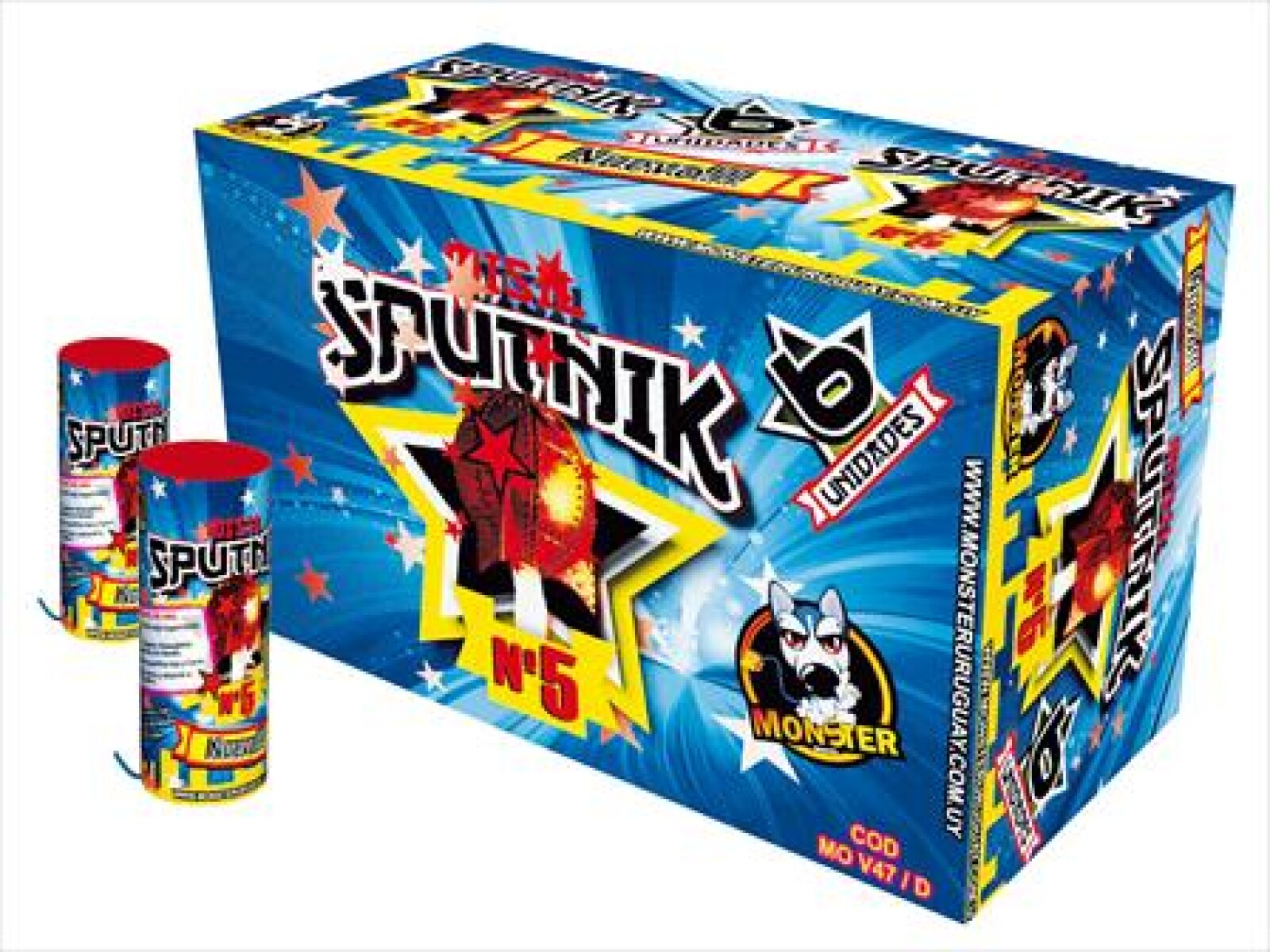 MISIL SPUTNIK ($60/360) 6PCS 