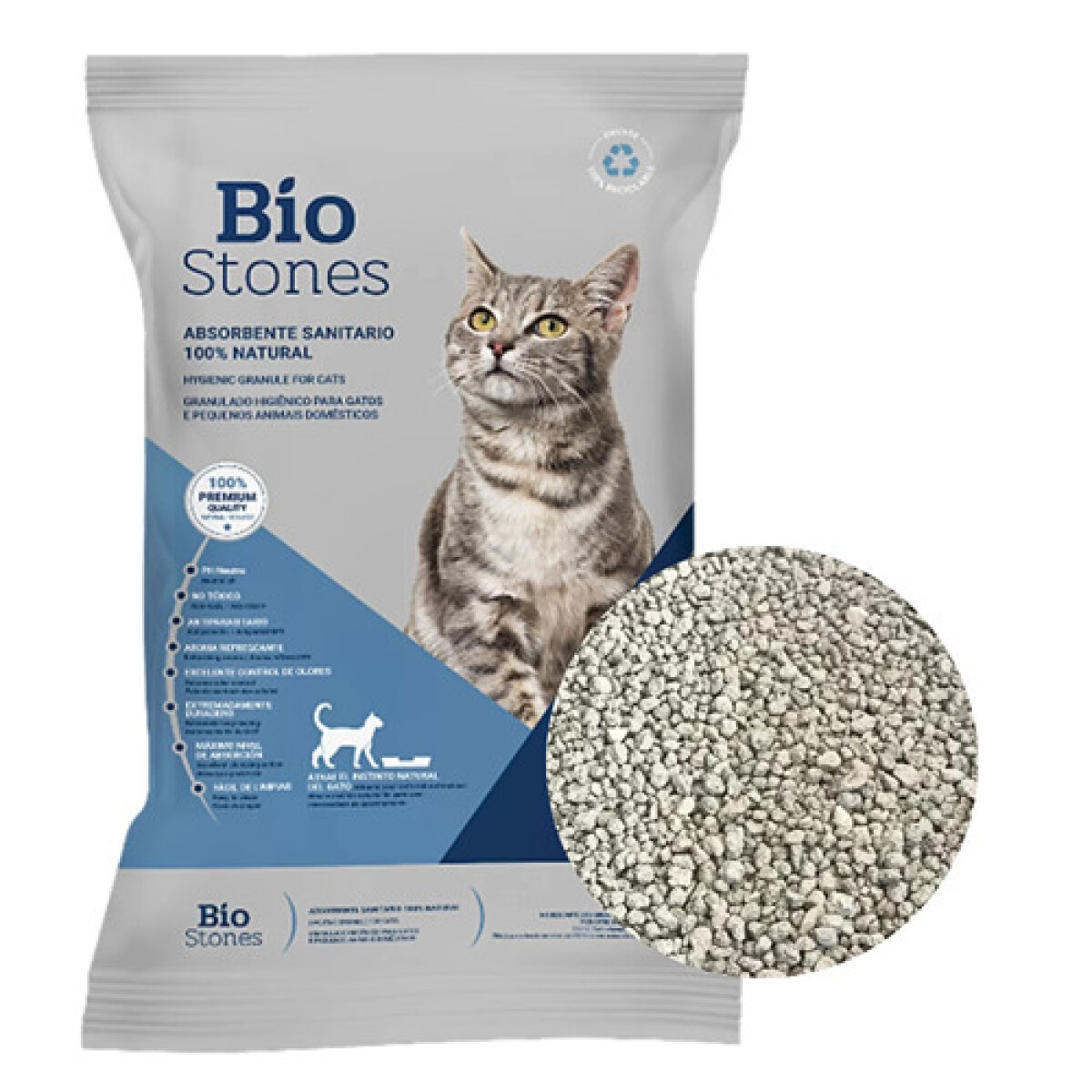 BENTONITA BIO STONES 8 KG - Unica 