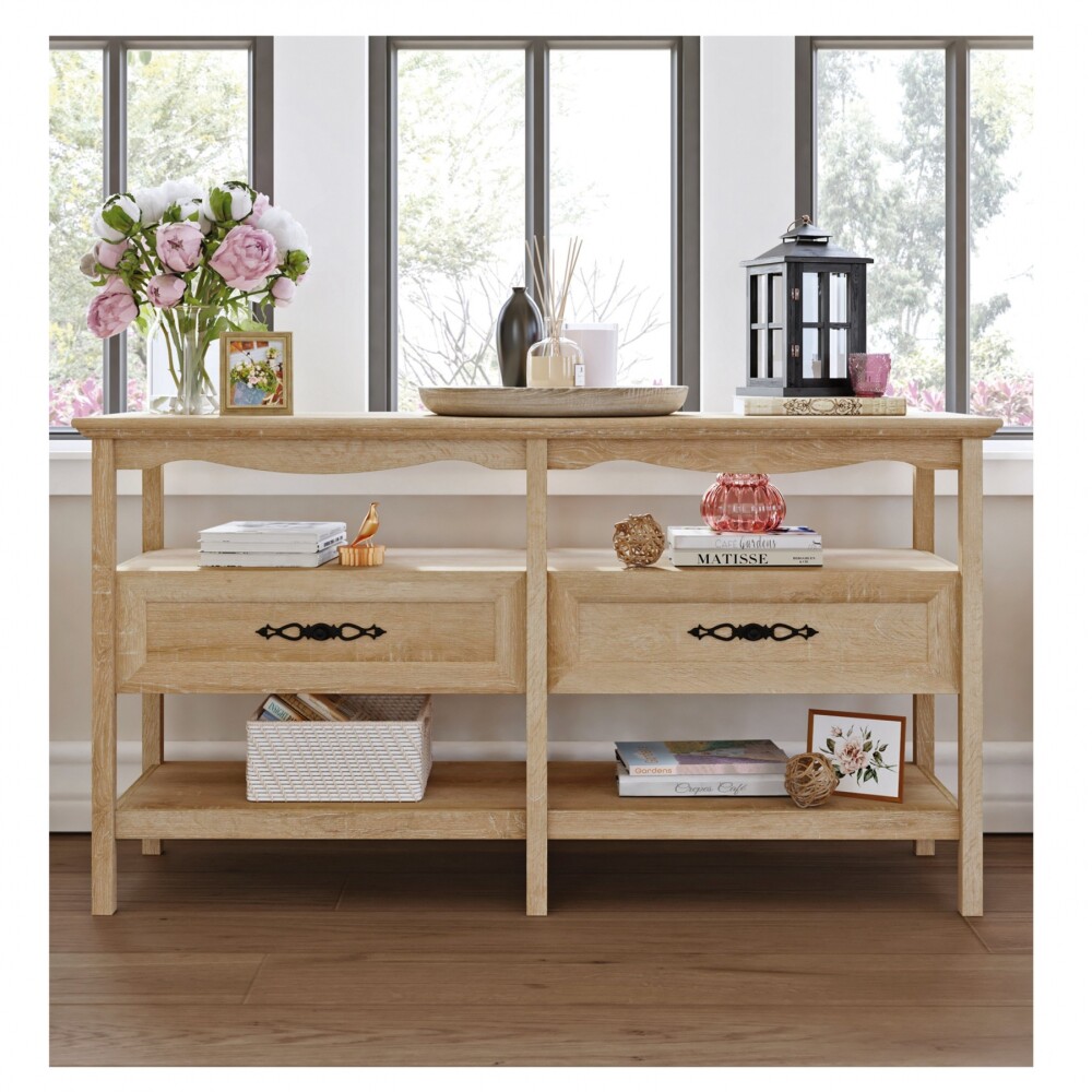 Mueble para TV de madera tradicional - Sauder - Linea Adaline Café Mueble para TV de madera tradicional - Sauder - Linea Adaline Café