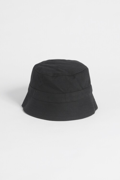 Bucket de tela negro