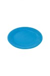 Plato 18 cm. diametro paquete x 10 AZUL