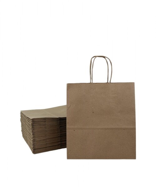 Pack x 50 - bolsa lisa 22x10x24 cm. MADERA