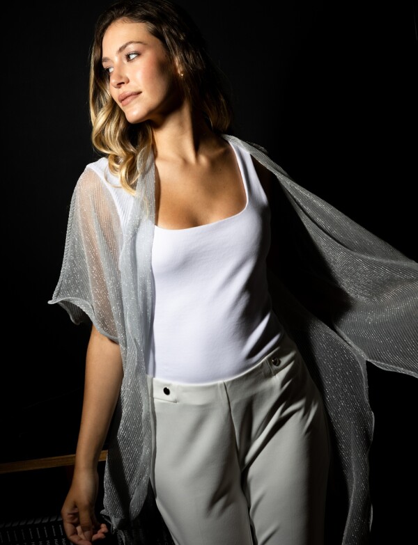 Kimono Night PLATEADO