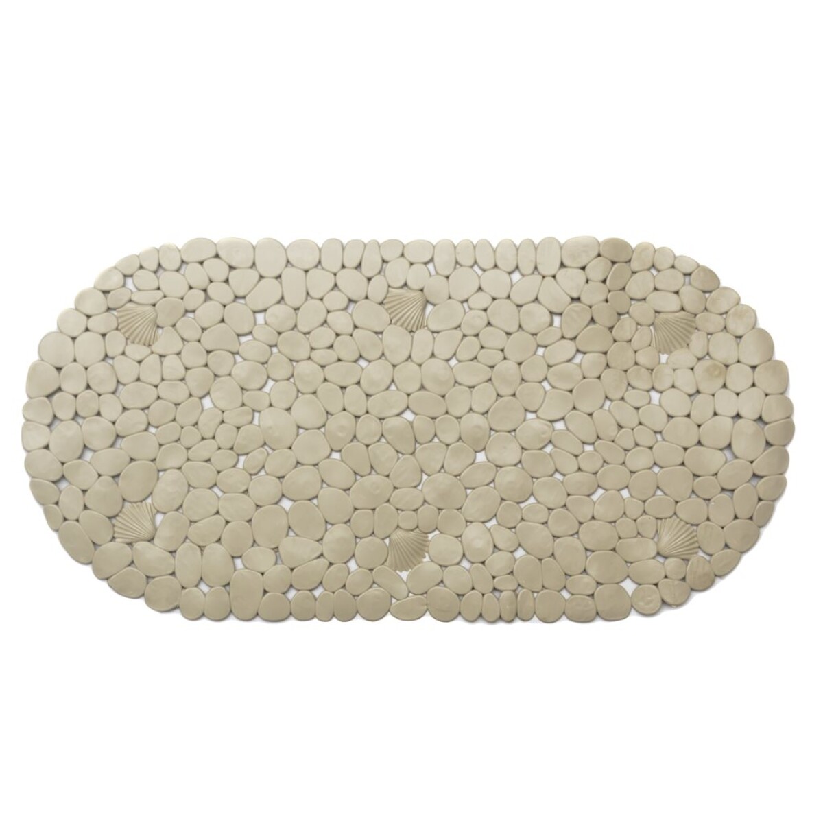 ALFOMBRA BAÑO PVC 35x69CM BEIGE 