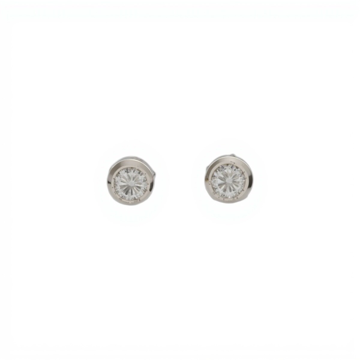 Caravanas Punto de Luz-Plata 925-Piedra Zirconia-CA3042 - conpiedra 