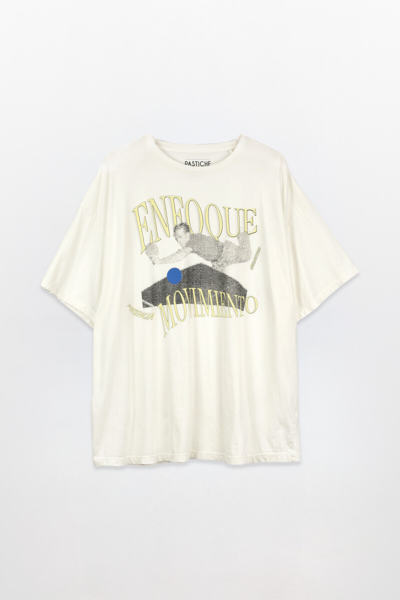 T-shirt Boxy Unisex Enfoque