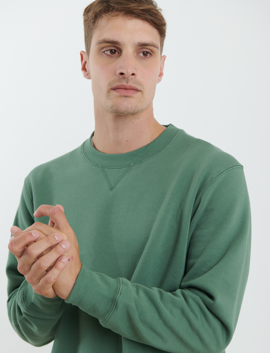 470559 SWEATER HARRY Verde Claro Melange