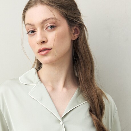 CAMISA GINGER Verde Grisáceo