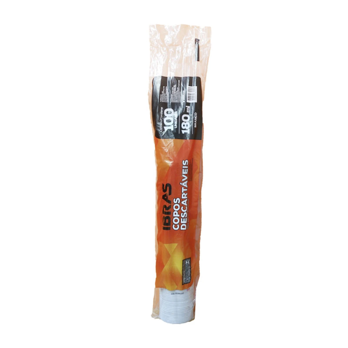 Vasos Descartables IBRAS 180cc X 100 Blanco 