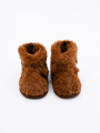 PANTUFLA INFANTIL OREJAS MARRON