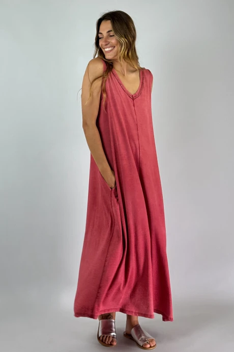 VESTIDO LAZARO rosado l/xl