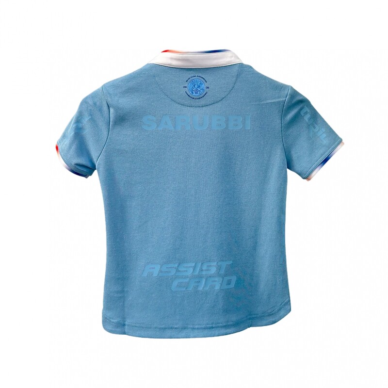 Camiseta Away 3 Oficial 2024 Jr - Light Blue Light Blue