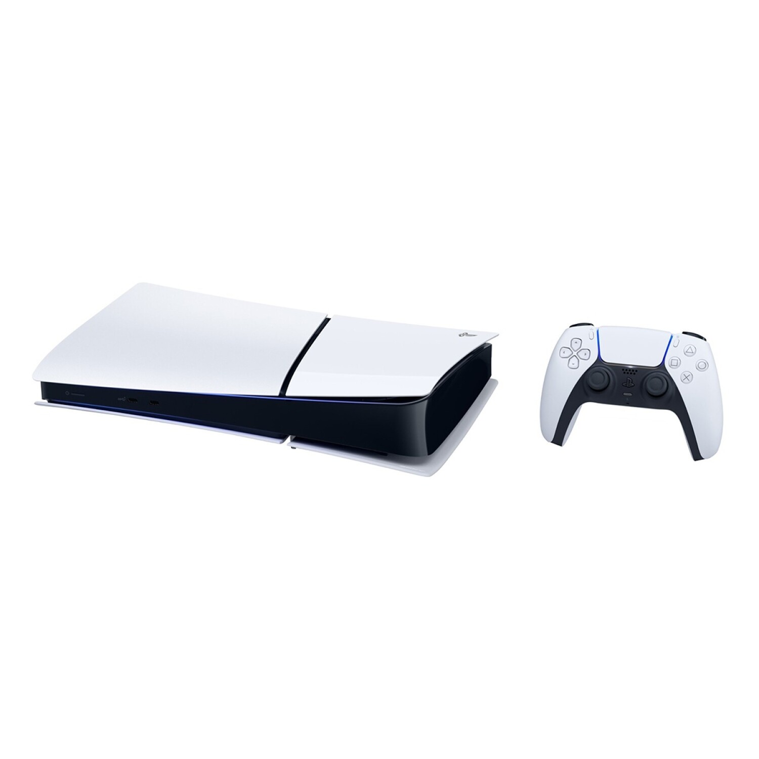 Consola de Videojuegos Sony PlayStation 5 SLIM, con SPIDERMAN 2, 2  Controles Dualsense Blancos; 1TB, Edición Standard Sony Blanco