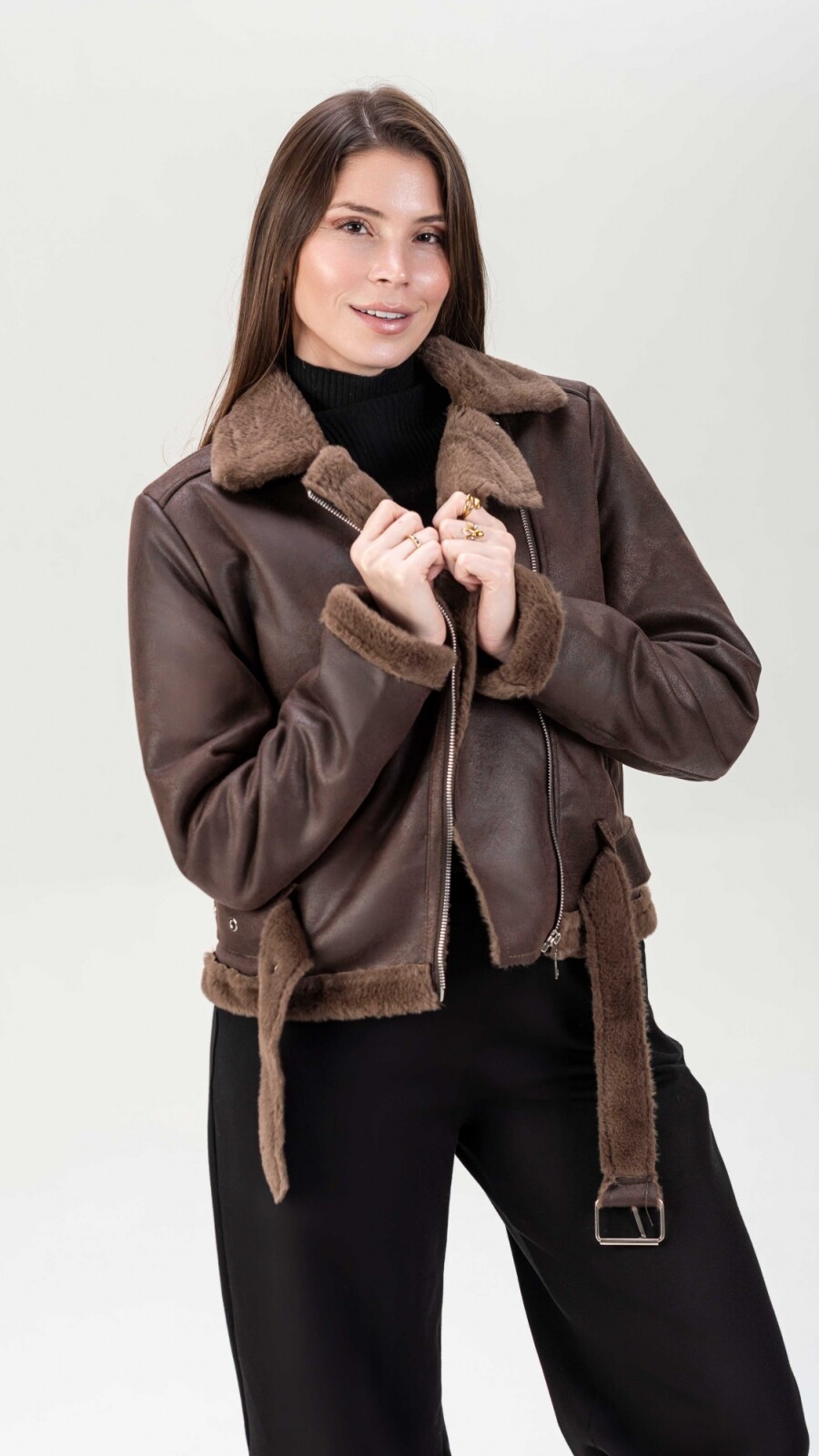 Campera Indi Marrón