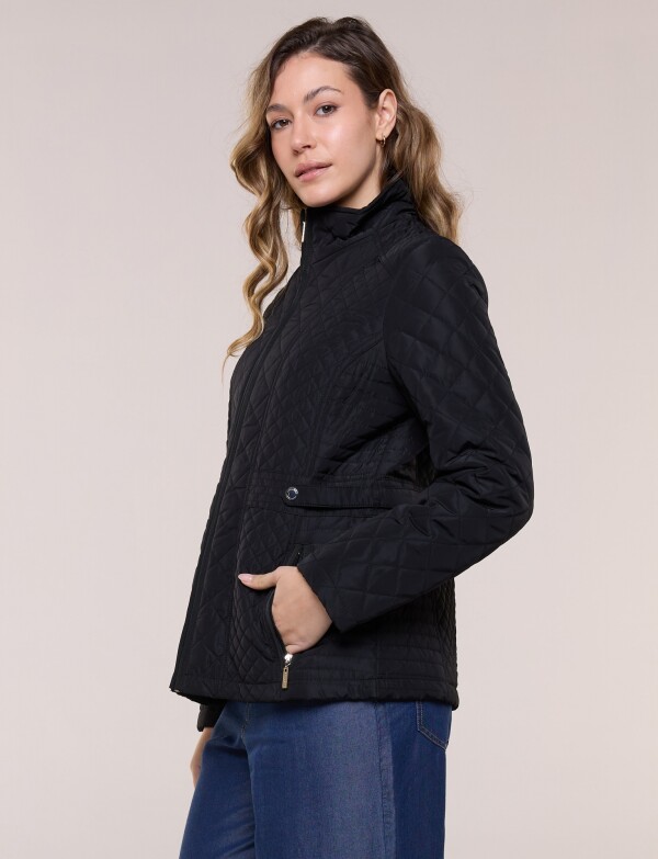Campera Capitoneada NEGRO