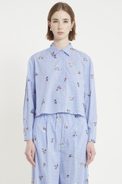 CAMISA CUADROS Azul
