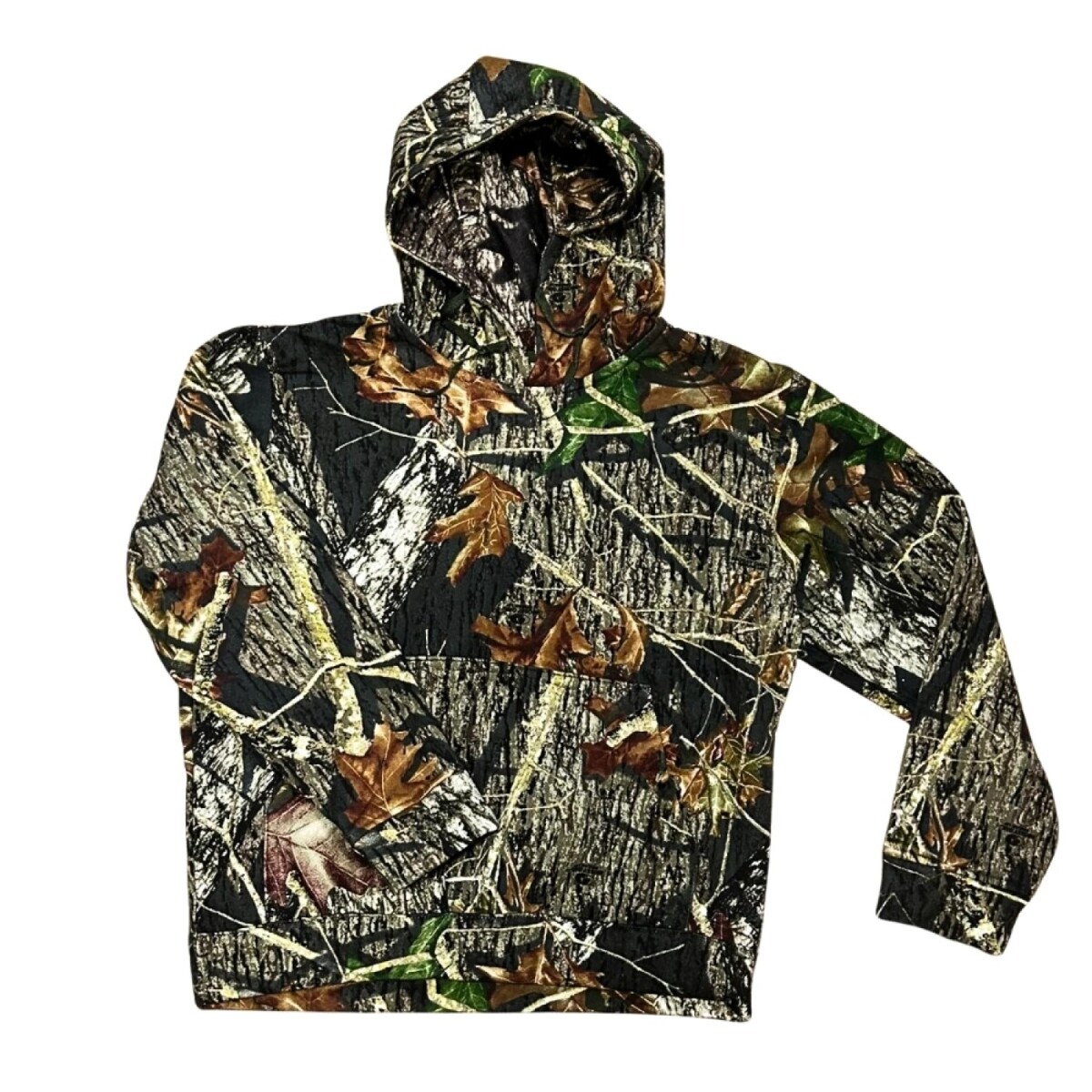 BUZO JAGER CANGURO REALTREE LISO NEGRO (C314).- 