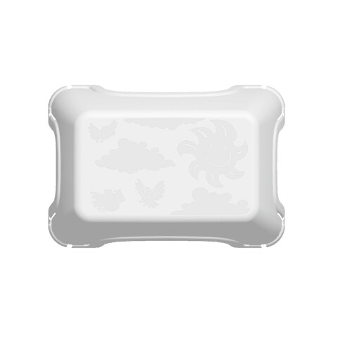 Banqueta infantil en ppl blanco "CATTY" -TRAMONTINA TD0002