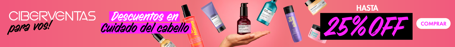 Homefull3_Ciberventas Descuentos en cuidado del cabello