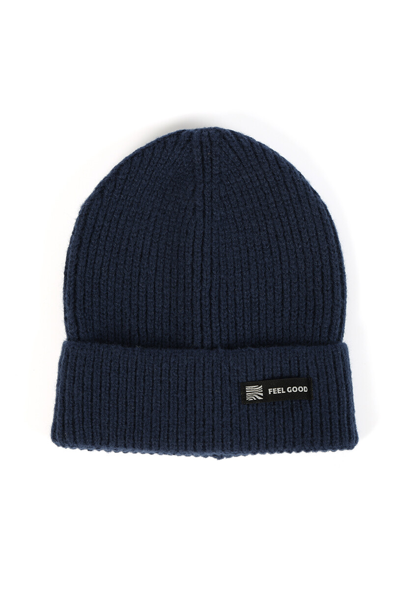 Gorro tejido Rio Azul