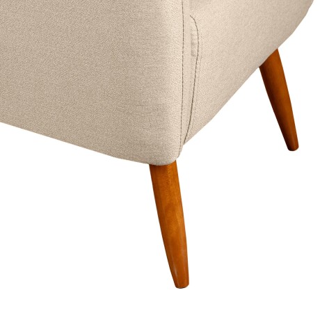 BUTACA TELA-Y-MADERA NATURAL-BEIGE IRIS BEIGE