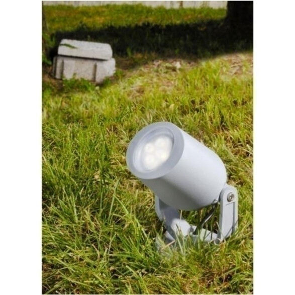Pincho LED jardín gris GU10inc. seteable MINITOMMY FL0101