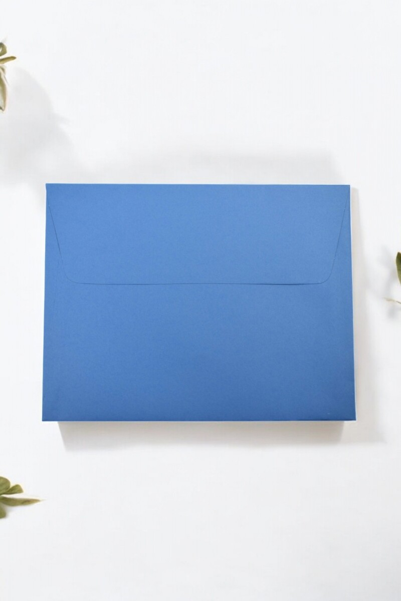 Sobre color 120 grs 14x18 cm. - AZUL 