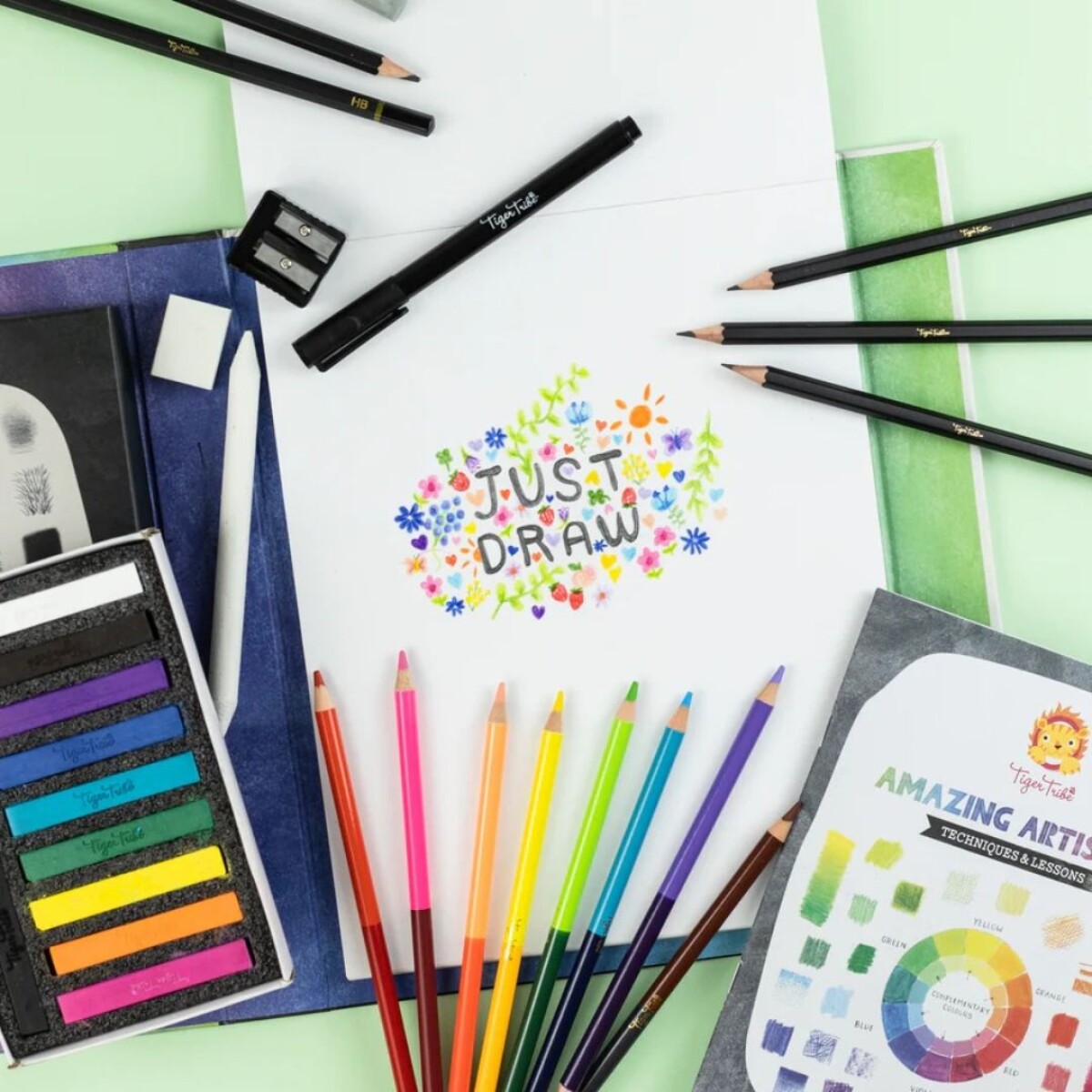 Kit artista increíble: aprende, imagina y crea. - Kit Artista Increíble: Aprende, Imagina Y Crea. 