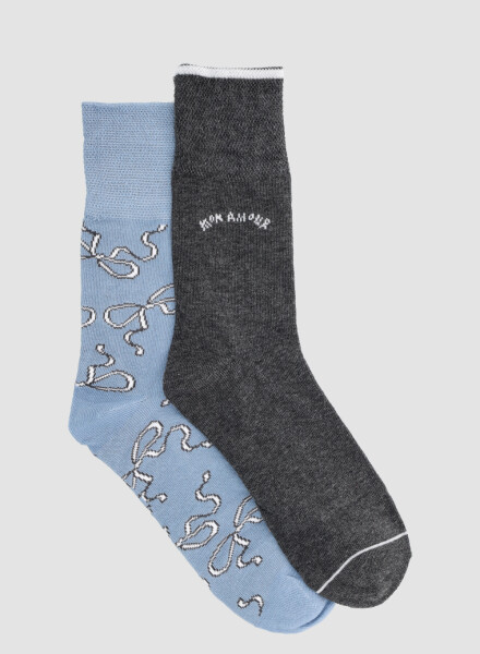 Media sujeción suave pack 2 (lisa + diseño) Variante 32