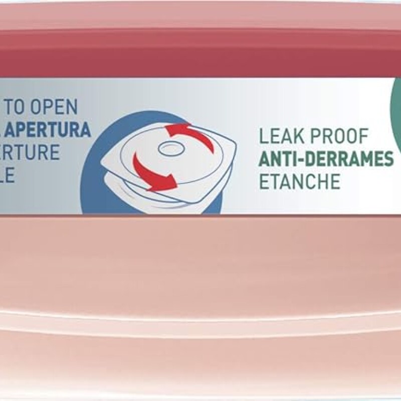 Tupper Maped para micro Rojo