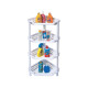 Porta shampoo 4 estantes BLANCO