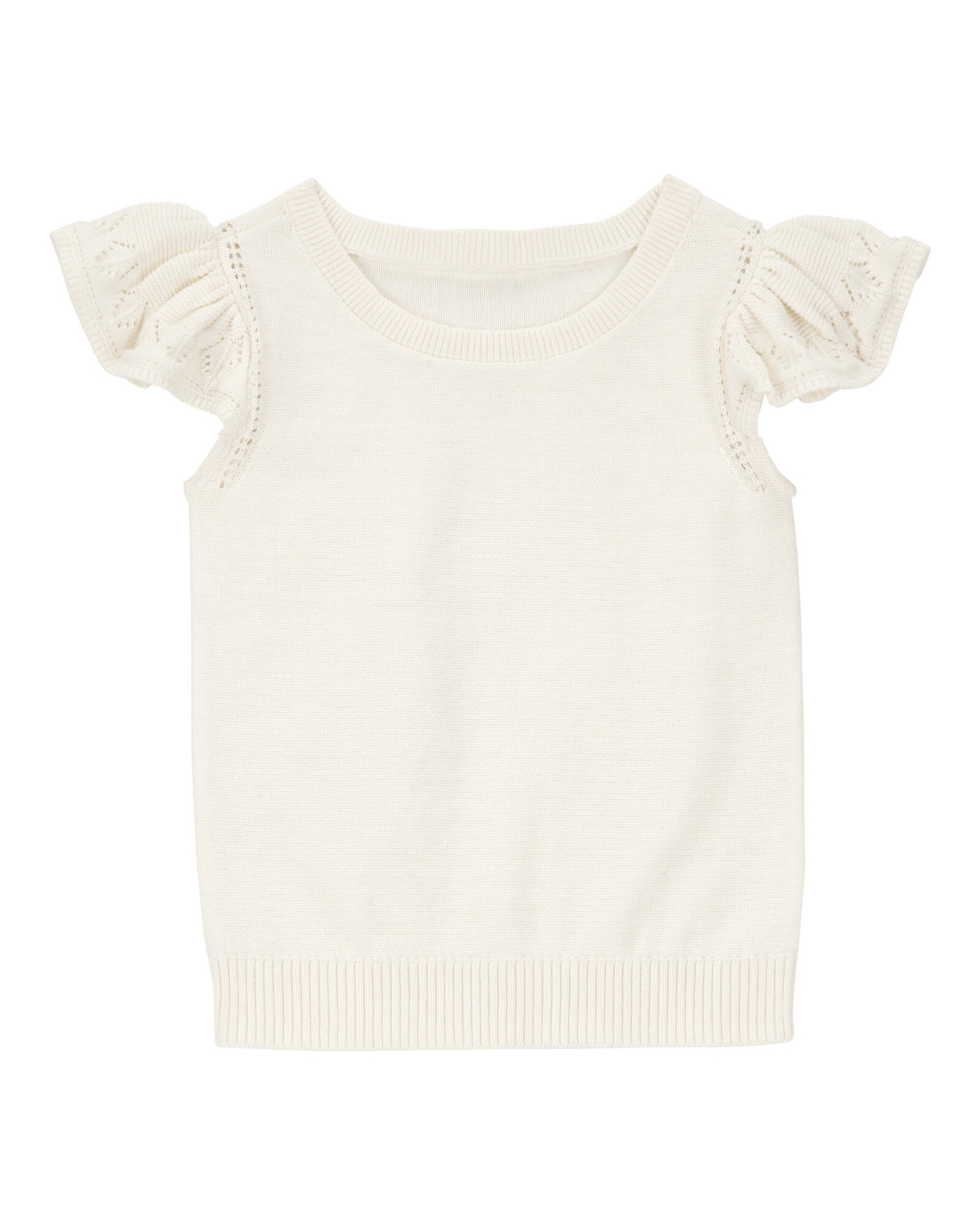 Buzo de punto, manga corta, crema Buzo de punto, manga corta, crema